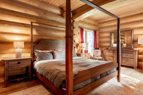 Chalet White Rabbit au Lac Fiddler in 米勒伊斯勒斯(QC)