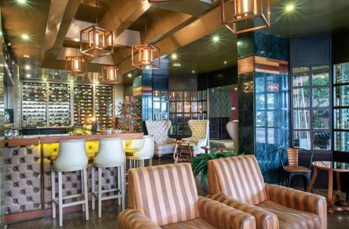 مطعم, Hotel Black Usaquen in منطقة السفارات