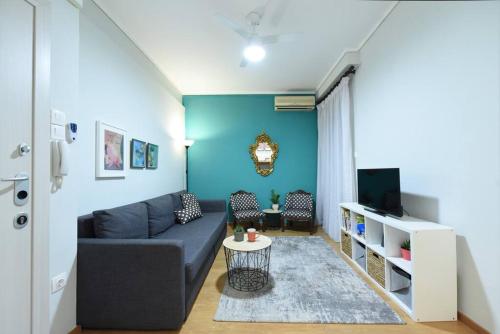 The Muse, colorful cozy flat on Mitropoleos Downtown, Salonicco (foto 10)