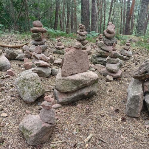 Felsenlandblick in Dahn, Deutschland