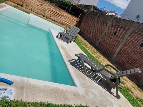Casa con piscina de uso exclusivo