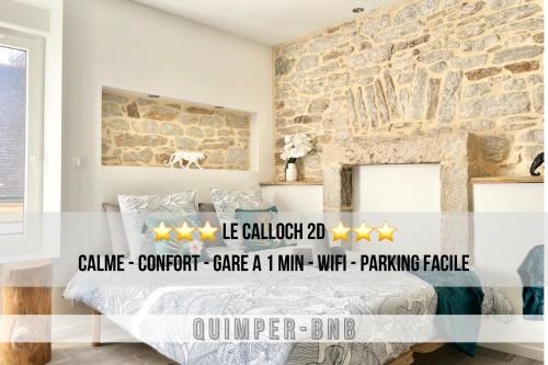 LE CALLOCH 2D - Studio 4 Étoiles - Quartier Gare - Wifi - Netflix - Location saisonnière - Quimper