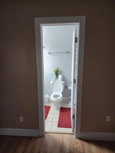 Private room balcony and bathroom in Charleston