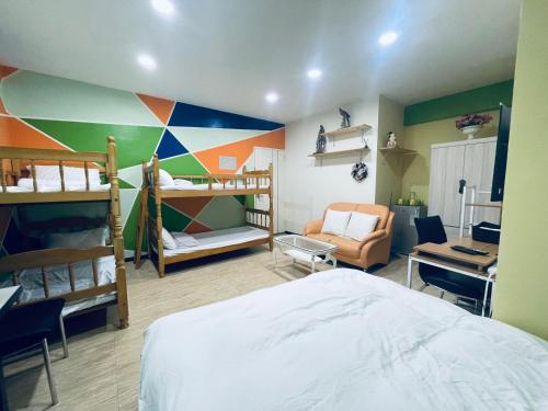開元捷留民宿 依訂的人數給房間Rooms will be allocated according to the number of people who booked請主動連繫, Tainan (foto 7)