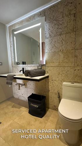 Bathroom, Serviced Apartment Pretty Penthouse Valencia in El Vinedo Valencia