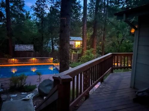 Twain Harte Lake, pool/hot tub, by skiing/Yosemite in Tvenharta (CA)