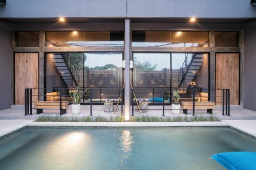 Alaya Homes D - Chic Japandi Loft Suite in Seminyak - Tap to explore photos