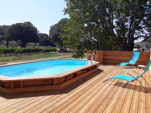 La petite maison dans les vignes - Location saisonnière - Chamaret