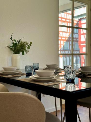 Зручності, Traumhafte Wohnung am Stadtbrunnen der Altstadt in Пфулєндорф