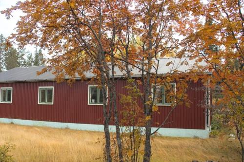 Viesnīcas āriene, Cozy guesthouse in Slussfors, Swedish Lapland in Umnas