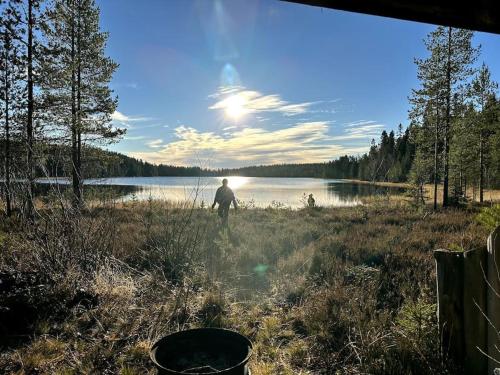 Apkārtne, Cozy guesthouse in Slussfors, Swedish Lapland in Umnas