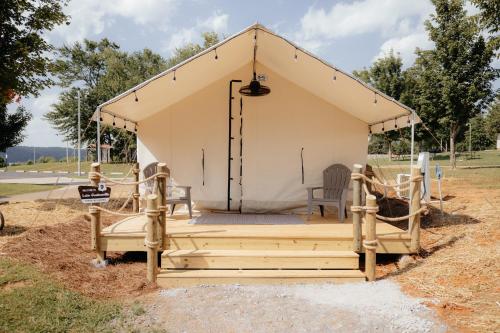 A környék, XLg Porch Deluxe glamping tents @ Lake Guntersville State Park in Guntersville (Alabama)