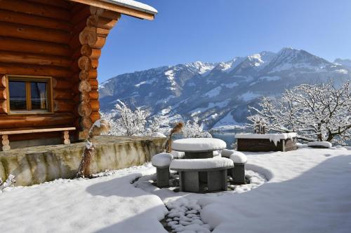 منظر, Ferienhaus auf dem Lamahof in سارنين