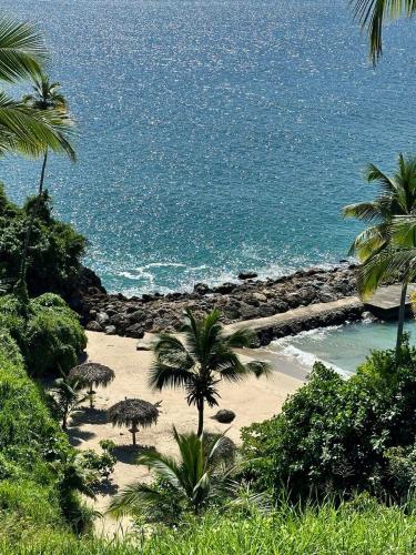 Vista Mare Spectacular Ocean View Top Floor 1-Bedroom Condo, Samana in Samana