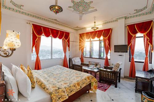 Chambre double, vue sur le lac
