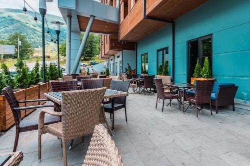 Hotellet från utsidan, The Valley Bakuriani Didveli Apartment 304 in Bakuriani