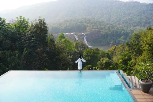 Flora Misty Falls Athirappilly