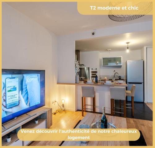 Appartement T2 Charmant Annemasse - Location saisonnière - Annemasse