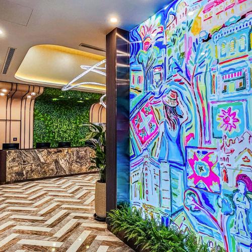 Lobby, Hotel Mi Rochor near Newton MRT Station