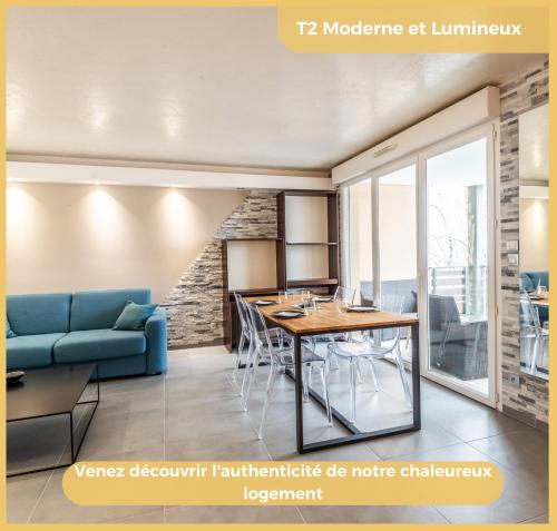 Appartement T2 Moderne St Julien - Location saisonnière - Saint-Julien-en-Genevois