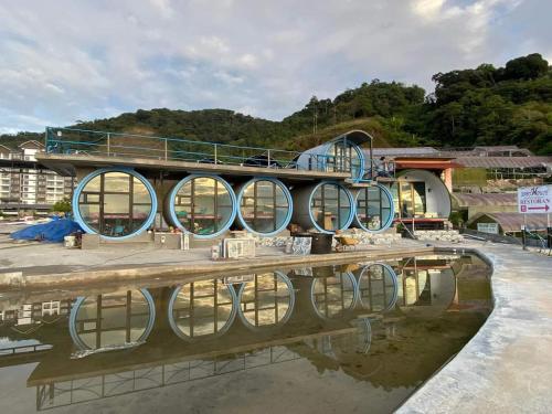 Exterior view, Cameron Highlands Blueberry Earth House near Sungai Palas BOH Tea Plantation