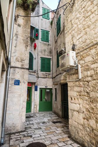 Pemandangan luar, Split city centre room in Split