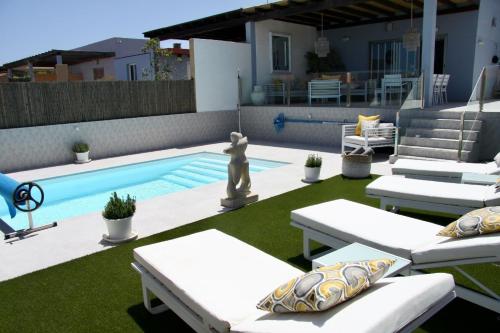 Ferienhaus mit Privatpool für 2 Personen und 4 Kinder in Castillo Caleta de Fuste, Fuerteventura