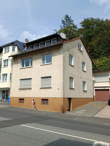 Exterior view, Geraumige helle Wohnung im grunen Taunus mit Privatparkplatz in Schlangenbad