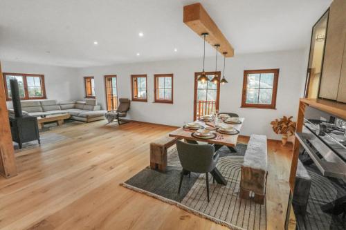Charmant et spacieux chalet moderne in Cergnat, Schweiz