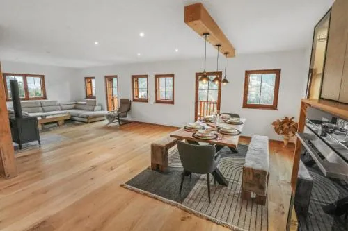 Charmant et spacieux chalet moderne in Cergnat, Schweiz
