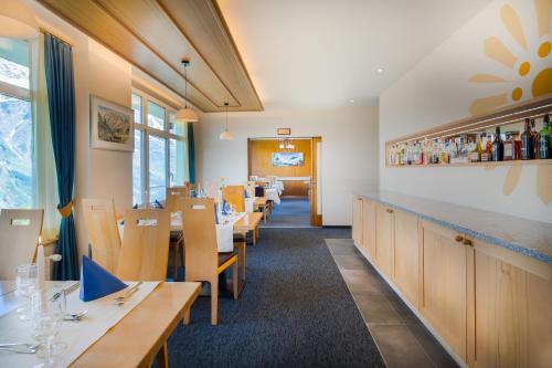Étterem, Hotel Alpina in Murren Városközpont