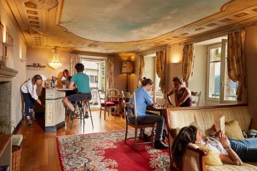 Wild Valley Palm Terrace in Valle Onsernone in Isorno