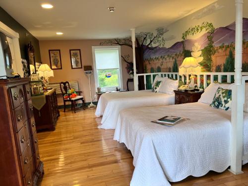 2 double beds