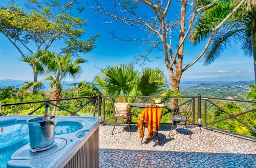 View, Hotel Villa Caletas in Herradura