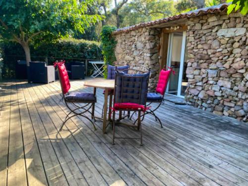 Maison d'une chambre avec jardin clos et wifi a Figari a 7 km de la plage - Location saisonnière - Calvi