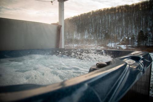 온수 욕조, The Maples - Hot tub! Amazing views, pets welcomed in 버팔로