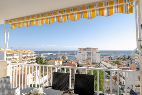 Altea sky and sea