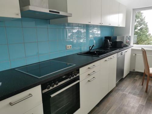 ห้องครัว, Apartments in Biedenkopf in บีเดนคอพฟ์