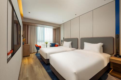 Standard Double Room with Two Double Beds room in Holiday Inn Express Hefei Ftz By IHG