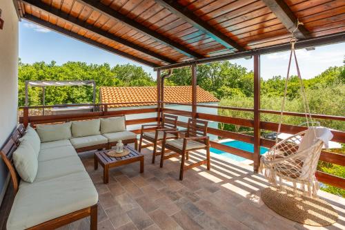 Balkons/terase, Holiday house MARAK in Risika
