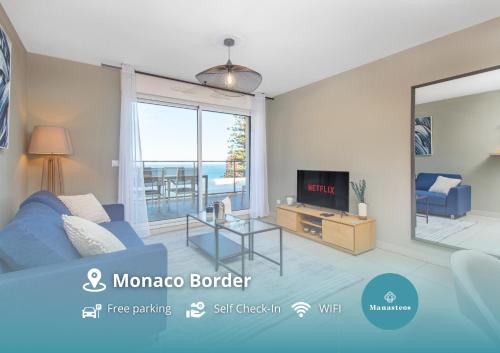 Luxury apartment - Sea View - Private parking - Location saisonnière - Beausoleil