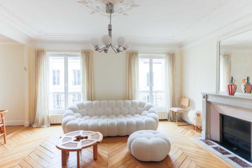 Beautiful 95m2 flat in the heart of Neuilly Sur Seine - Location saisonnière - Neuilly-sur-Seine