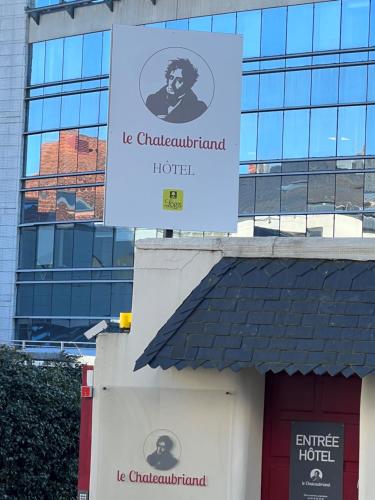 Pemandangan luar, Logis Hotel Chateaubriand in Nantes