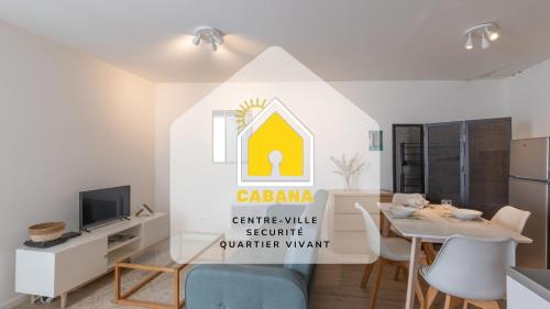 Cabana & Hypercentre Cosy - Location saisonnière - Roanne