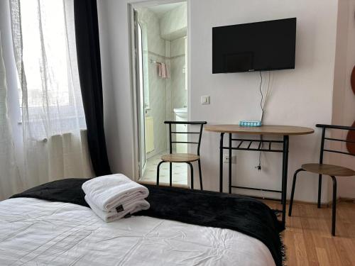 1 double bed