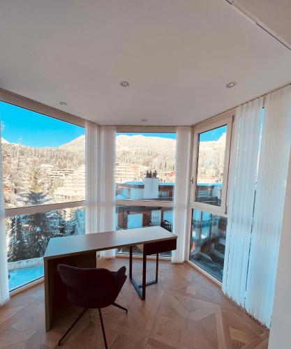 Exclusive Comfy Apartment in Central Crans-Montana in 克蘭斯蒙塔納