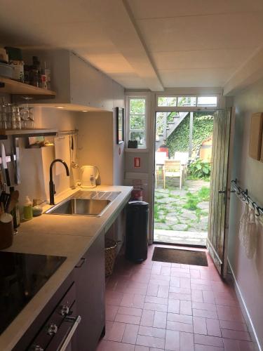 ห้องครัว, Pensionat Næsgaarden in ซันด์วิก