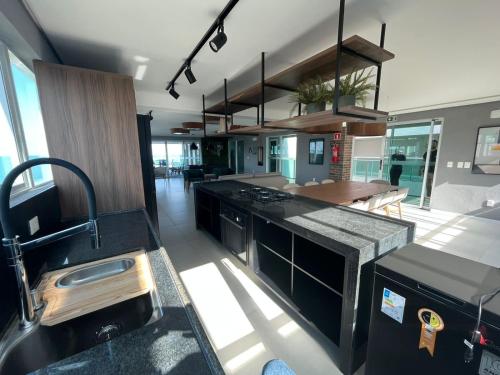 Bar/lounge, LUXUOSO APARTAMENTO BEIRA-MAR COM SACADA em MACEIO in Maceio