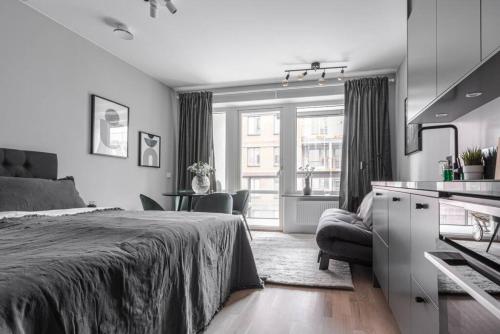 Beautiful and cozy Studio in a New building, Stockholm
