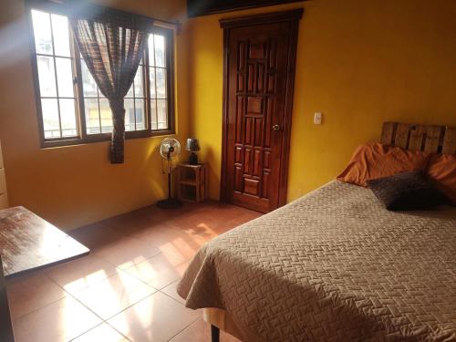 1 double bed
